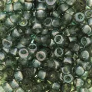 Perles de rocailles Matubo 7/0 - 3.5 mm Aquamarine Celsian x10g
