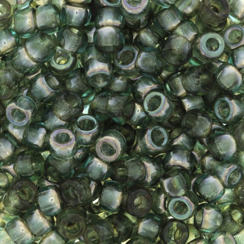 Perles de rocailles Matubo 7/0 - 3.5 mm Aquamarine Celsian x10g