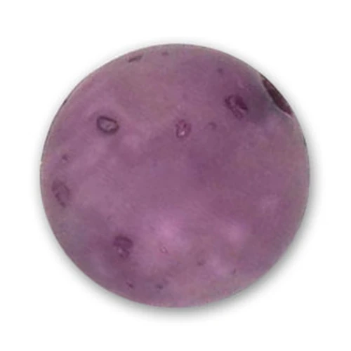 Perle ronde Polaris polsweet 10 mm Antic Mauve x1