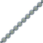 Perles rondes nacrées Preciosa - Round Pearl Maxima 5 mm - Pearlescent Blue x25|raw }}