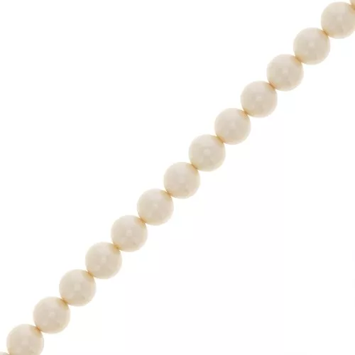 Perles rondes nacrées Preciosa - Round Pearl Maxima 5 mm - Creamrose x25