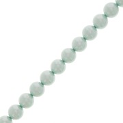 Perles rondes nacrées Preciosa - Round Pearl Maxima 8 mm - Light Blue x10|raw }}