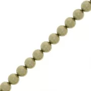 Perles rondes nacrées Preciosa - Round Pearl Maxima 8 mm - Light Green x10