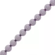 Perles rondes nacrées Preciosa - Round Pearl Maxima 8 mm - Lavender x10