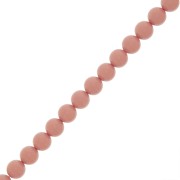 Perles rondes nacrées Preciosa - Round Pearl Maxima 8 mm - Salmon Rose x10|raw }}