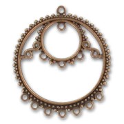 Intercalaire rond 40 mm cuivré vieilli x1|raw }}