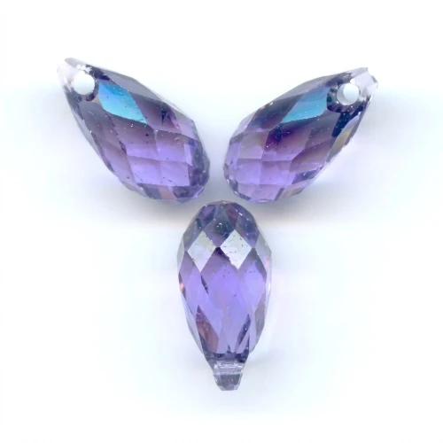 Gouttes PureCrystal 6010 11x5.5 mm Tanzanite x4