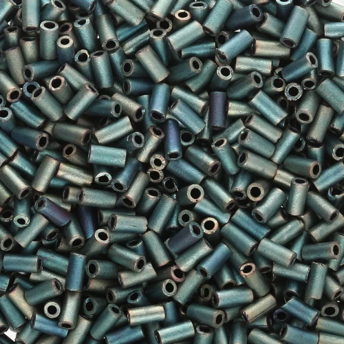 Bugles Miyuki 3 mm BGL1-2008 - Mat Met Patina Iris x10g