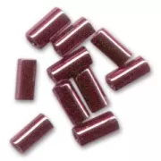 Bugles Miyuki 3 mm BGL1-460 - Dark Raspberry Metallic x10g