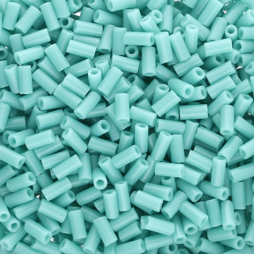 Bugles Miyuki 3 mm BGL1-412 - Opaque Turquoise Green x10g
