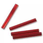 Perles rocailles Preciosa  tubes 20 mm Rubis x20g
