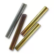 Perles rocailles Preciosa  tubes 20 mm Brown Iris x20g