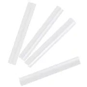 Perles rocailles Preciosa  tubes 20 mm Alabaster White x20g