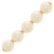 Perles rondes nacrées Preciosa - Round Pearl Maxima 12 mm - Creamrose x6