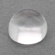 Cabochon rond 6 mm - Cristal de roche x1