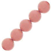 Perles rondes nacrées Preciosa - Round Pearl Maxima 12 mm - Salmon Rose x6|raw }}
