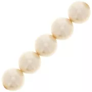 Perles rondes nacrées Preciosa - Round Pearl Maxima 10 mm - Creamrose x5