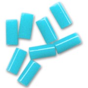 Bugles Miyuki 3 mm BGL1-413 - Opaque Turquoise Blue x10g|raw }}