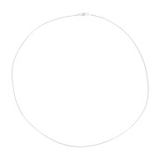 Tour de cou maille serpentine 1.10 mm - Argent 925 x50cm