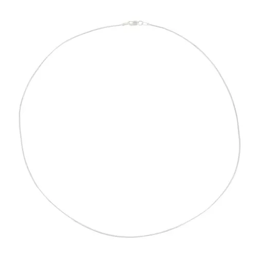 Tour de cou maille serpentine 1.10 mm - Argent 925 x50cm