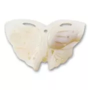 Pendentif papillon Nacre 25x41 mm x1