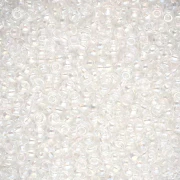 Preciosa Perles rocailles 11/0 2 mm - Crystal AB x20g