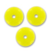 Pastilles en verre 6 mm Jaune Opaque x50|raw }}
