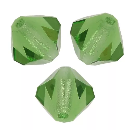 Perles toupies Preciosa - Rondelle Bead 3 mm - Peridot x30