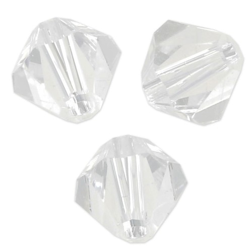 Perles toupies Preciosa - Rondelle Bead 3 mm - Crystal x30
