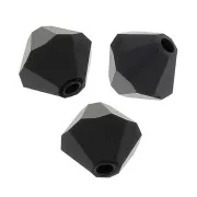 Perles toupies Preciosa - Rondelle Bead 3 mm - Jet x30