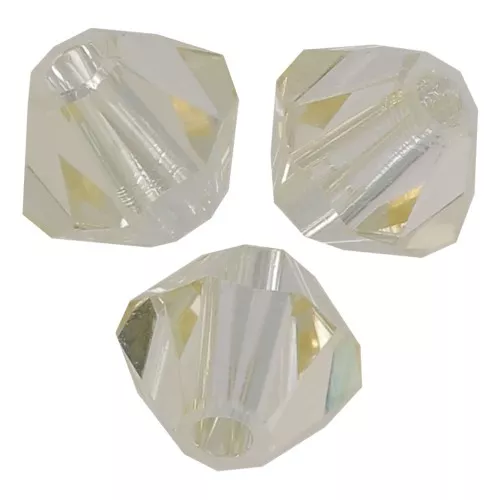 Perles toupies Preciosa - Rondelle Bead 3 mm - Crystal Blond Flare x30