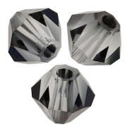 Perles toupies Preciosa - Rondelle Bead 3 mm - Crystal Valentinite x30