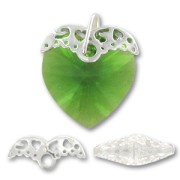 Attache pendentif pour 6228 18x17,5 mm en Argent 925 x1|raw }}