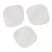 Perles toupies Preciosa - Rondelle Bead 3 mm - Crystal Matt x30