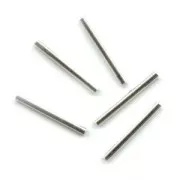 Tubes droits 12x2 mm - Argent 925 x 8