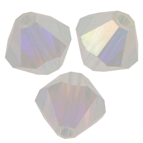 Perles toupies Preciosa - Rondelle Bead 5 mm - Crystal AB 2X x12