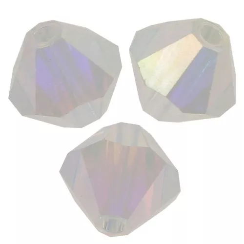 Perles toupies Preciosa - Rondelle Bead 5 mm - Crystal AB 2X x12