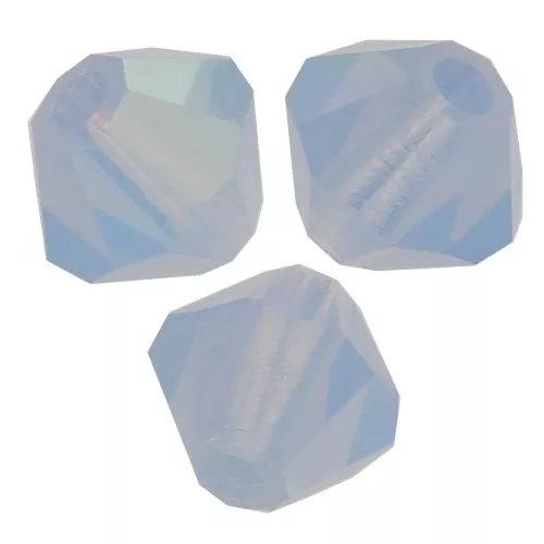 Perles toupies Preciosa - Rondelle Bead 5 mm - Light Sapphire Opal x12