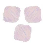 Perles toupies Preciosa - Rondelle Bead 5 mm - Rose Opal x12|raw }}