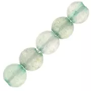 Perles rondes en pierre gemme Aventurine verte 3 mm x25