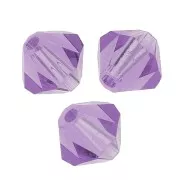 Perles toupies Preciosa - Rondelle Bead 5 mm - Violet x12