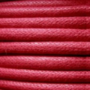 Coton ciré européen 0.7 mm Rouge x 3 m|raw }}