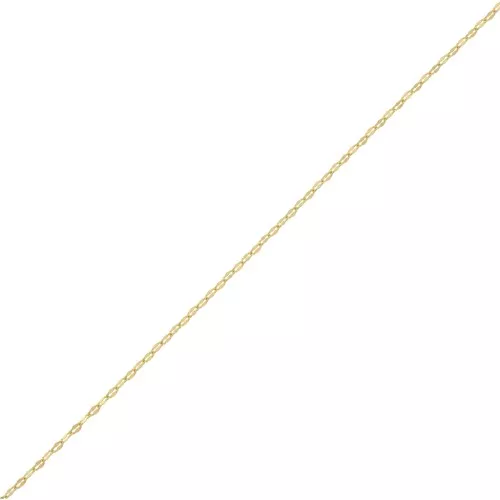 Chaîne maille Fantaisie 1.8 mm - Doré à l'or fin x50cm