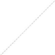 Chaîne maille Fantaisie 1.8 mm - Placage argent fin x50cm|raw }}