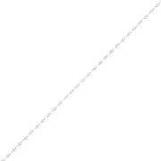 Chaîne maille Fantaisie 1.8 mm - Placage argent fin x50cm