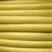 Coton ciré européen 0.7 mm Jaune x 3 m