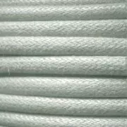 Coton ciré européen 0.7 mm Gris Clair x 3 m