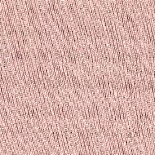 Tissu Tulle uni - Nude x10cm