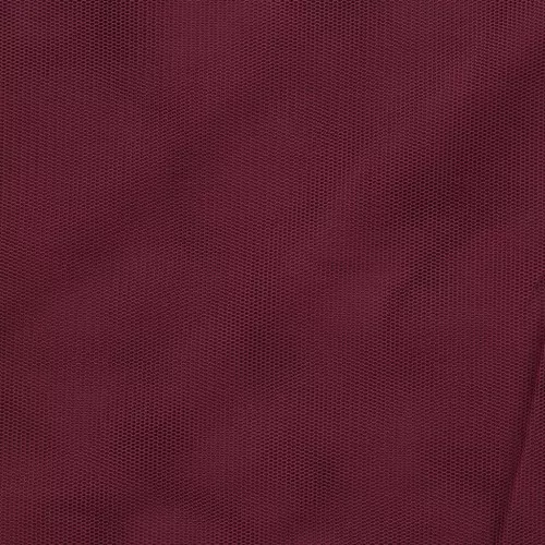 Tissu Tulle uni - Bordeaux x10cm