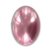 Cabochon en résine nacré 18x13 mm Light Fuchsia x1